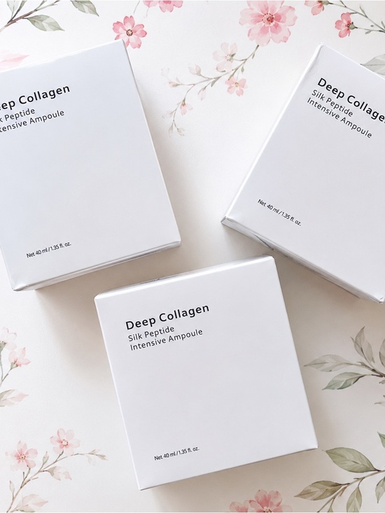 Other - THREE Deep Collagen Silk Peptide Intensive Ampoule - NIB Retail $35 per box!